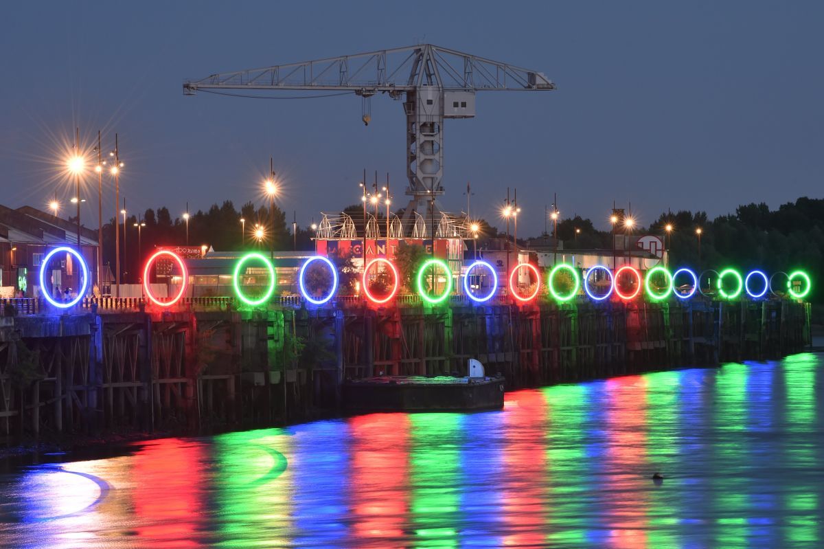 Architecture d'immeuble contemporain